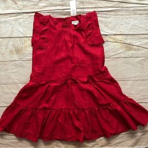 NWT - Gymboree Red Ruffle Dress